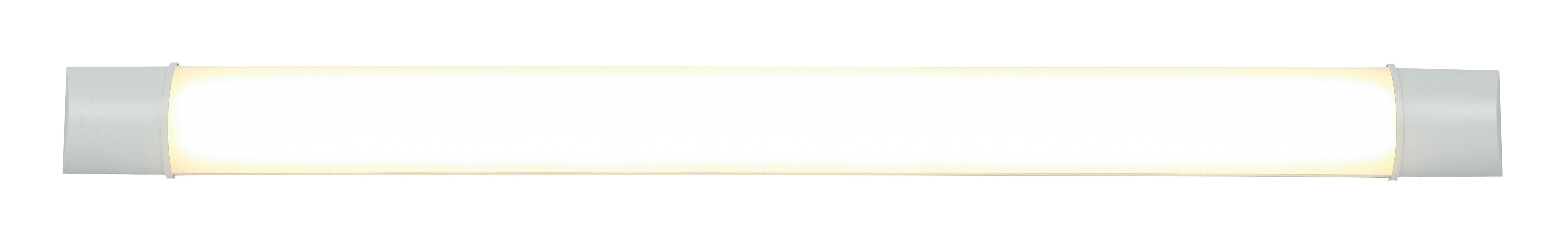 Unterbauleuchte Weiß - Opal/Weiß, Basics, Kunststoff (90/7,4/2,4cm)