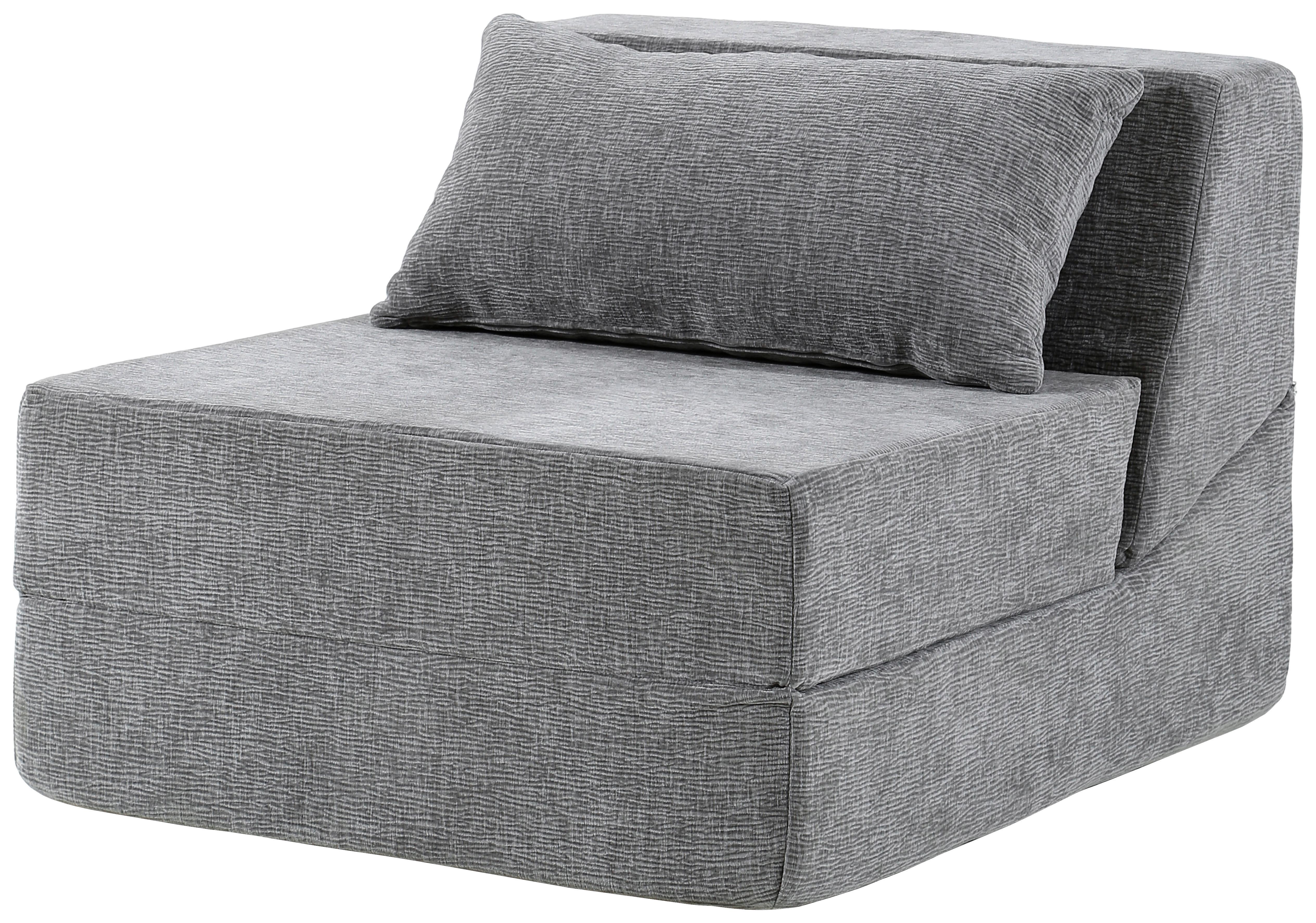 Sofaelement Paleta Hellgrau B: 82 cm - Hellgrau, Design, Textil (82/64/95cm) - P & B