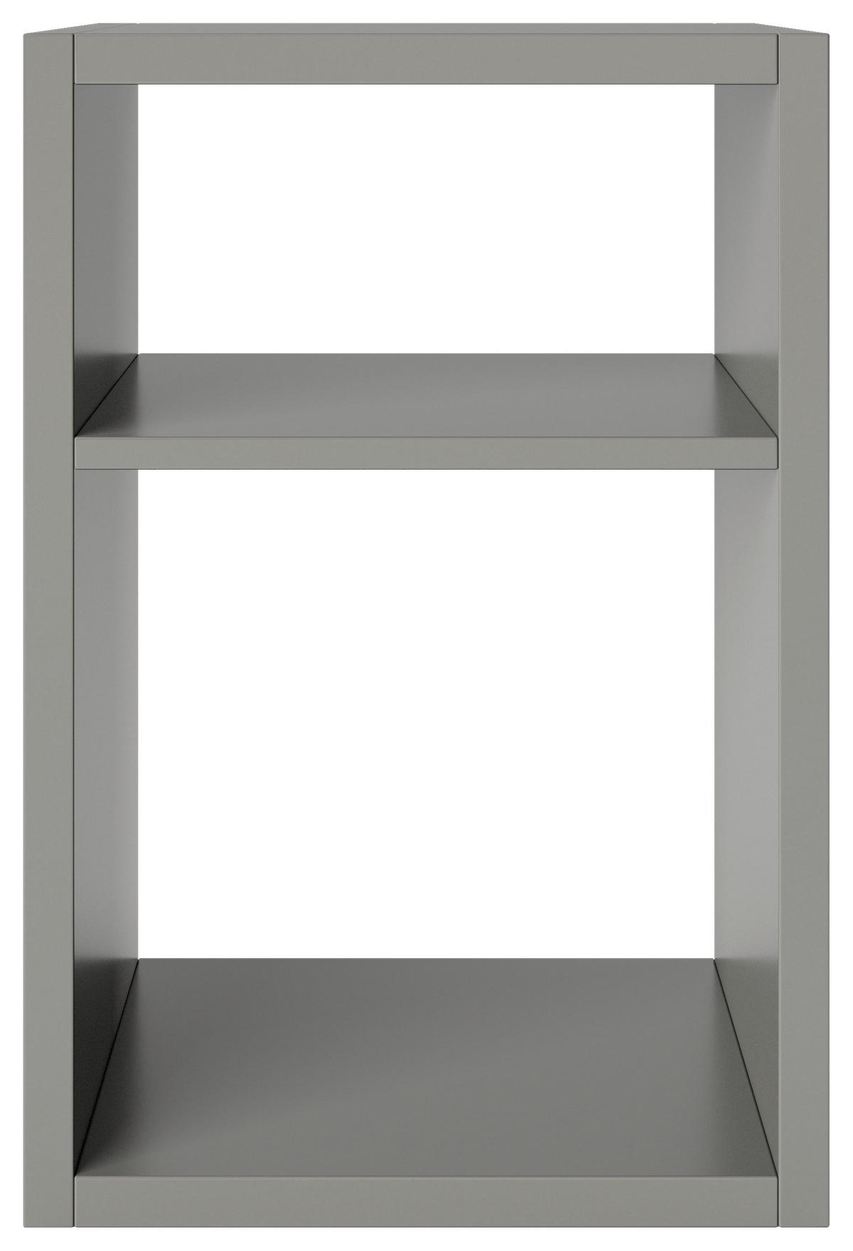 Regal Fortuna B 58cm Grau Fortuna - Grau, Basics, Holzwerkstoff (58/39/34cm) - MID.YOU