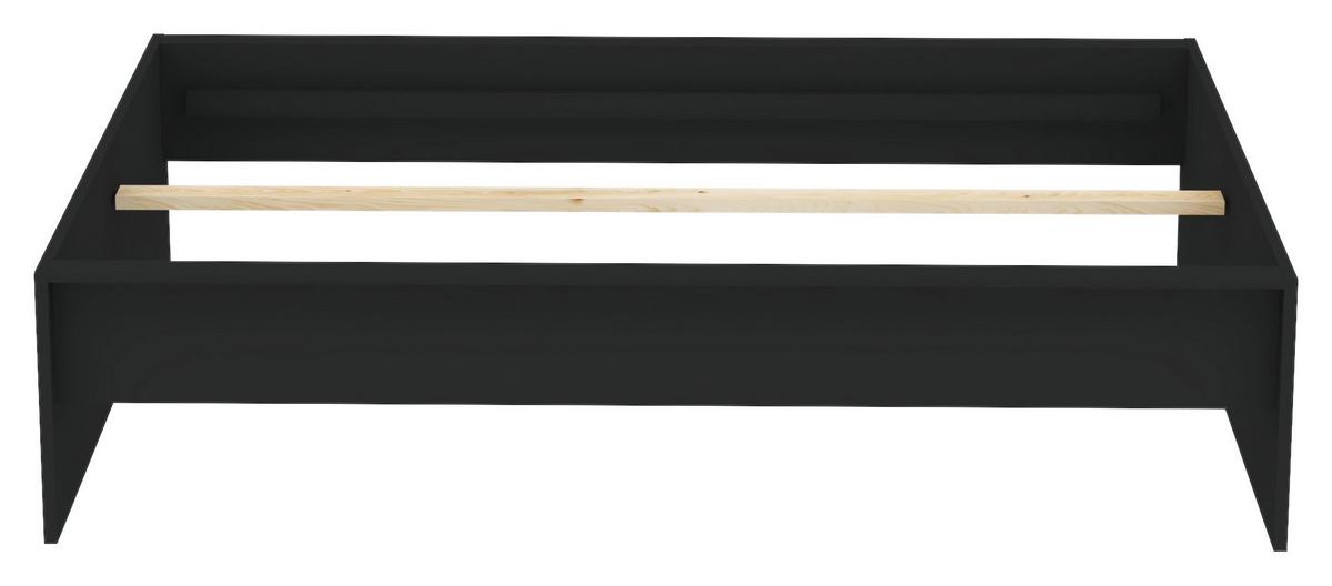 POSTEĽNÝ RÁM UNIT 140 - antracitová, Konventionell, kompozitné drevo (140/200cm) - Ondega