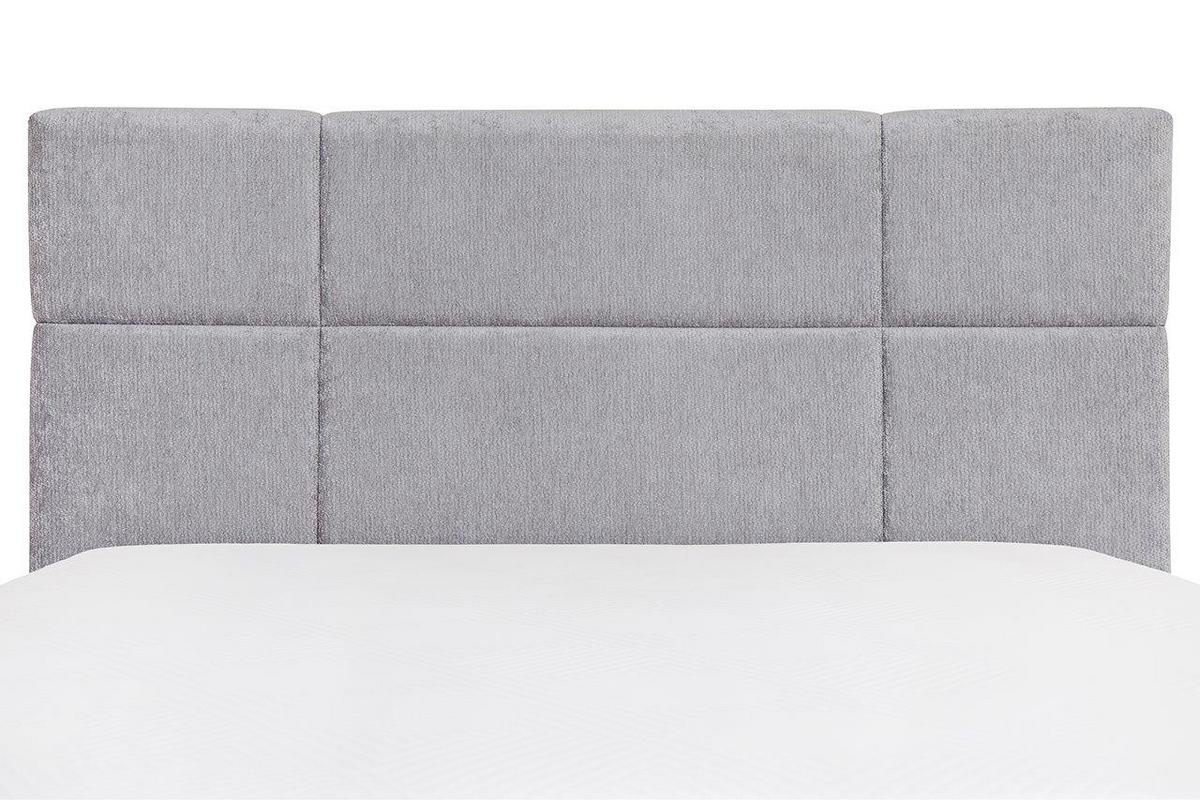 Kárpitozott Ágy Ascari - szürke, Konventionell, faalapú anyag/fa (140/200cm)