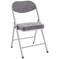 Klappsessel Kurt Stahl, Textil - Alufarben/Grau, MODERN, Textil/Metall (47/79/53cm)