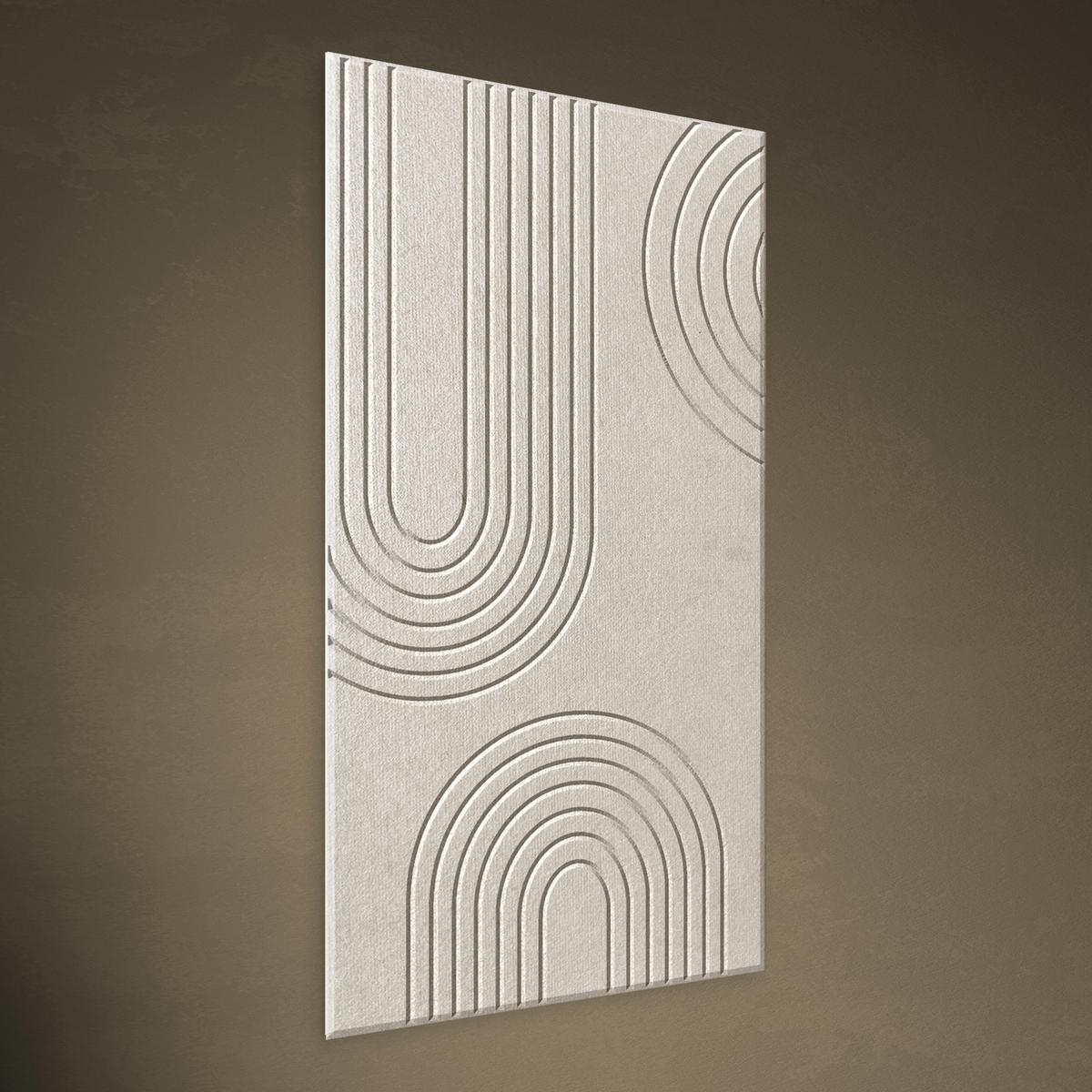 Akustický panel MILENA 30x60 - béžová, textil (30/60cm) - Premium Living