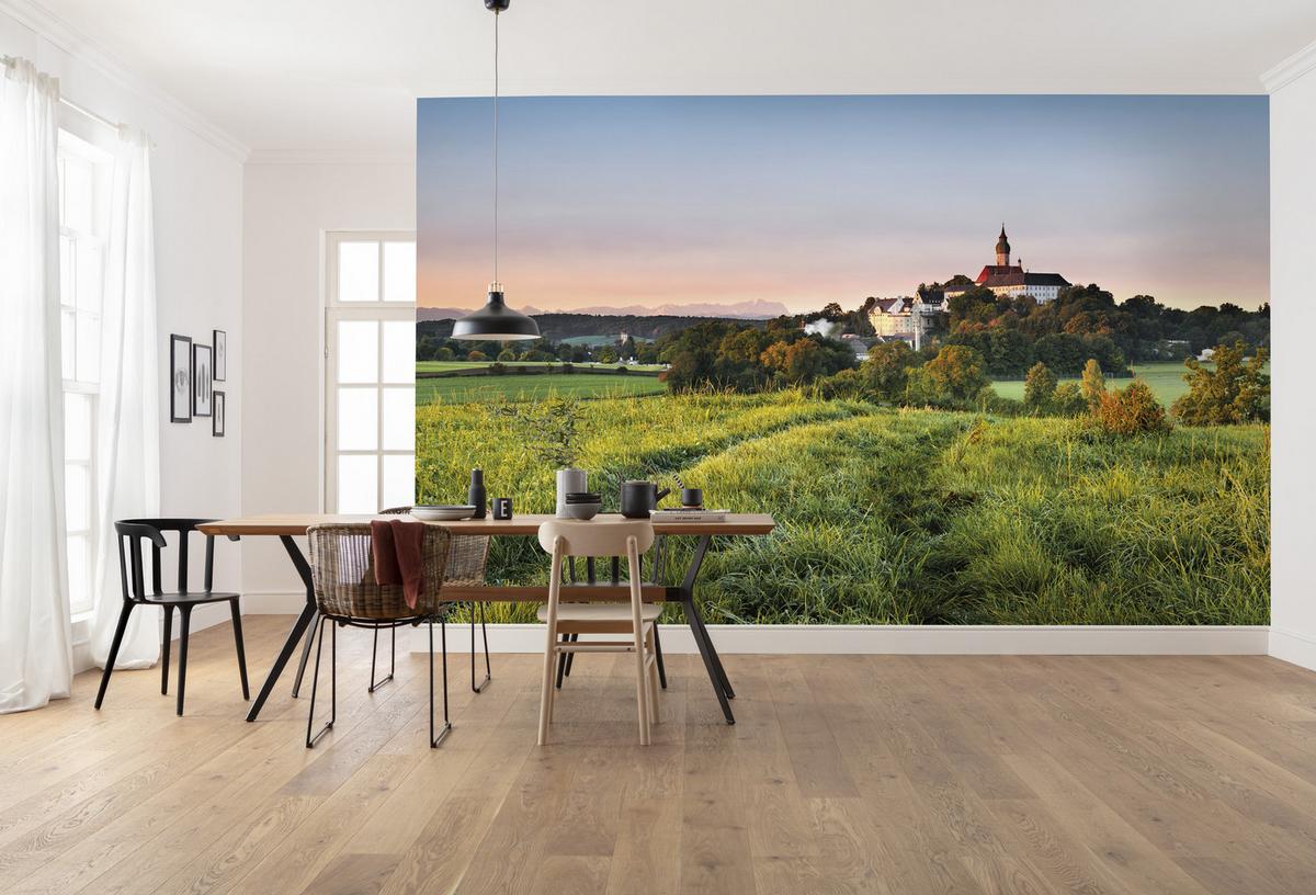 Fototapete Himmlisch - Multicolor, Trend, Textil (450/280cm)