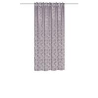 Fertigvorhang Gingko - Grau, Trend, Textil (135/175cm)