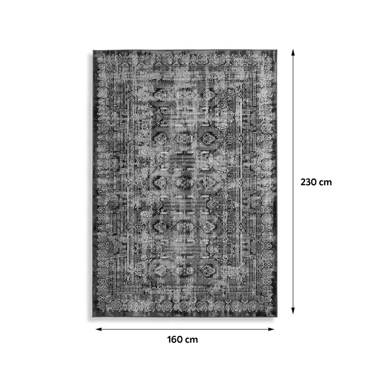 Orientalischer Webteppich Blau Ariya 160x230 cm - Blau, Trend, Textil (160/230cm) - Kayoom