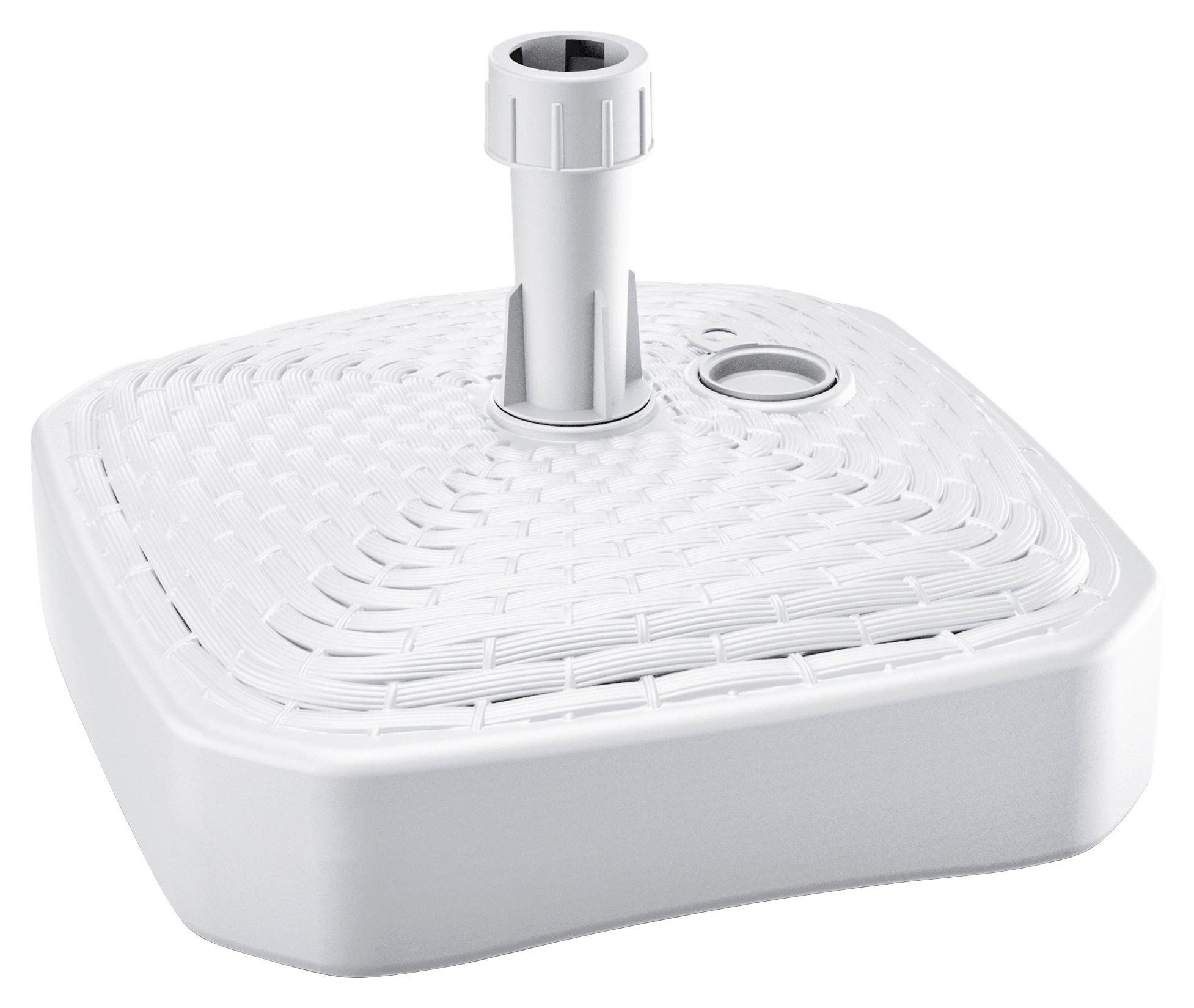 STOJAN NA SLNEČNÍK EDITH - biela, Konventionell, plast (39/13/39cm) - Mömax