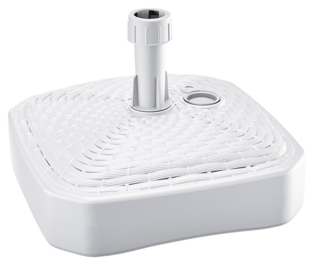 STOJAN NA SLNEČNÍK EDITH - biela, Konventionell, plast (39/13/39cm) - Mömax