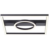 LED-Paneel G99929a06 Maureen - Schwarz, Design, Kunststoff/Metall (5/40/40cm) - Brilliant