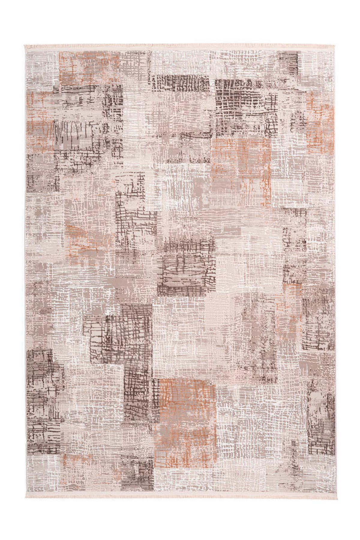 Webteppich Grau/Silberfarben Akropolis 200x300 cm - Silberfarben/Grau, Design, Textil (200/300cm) - Kayoom