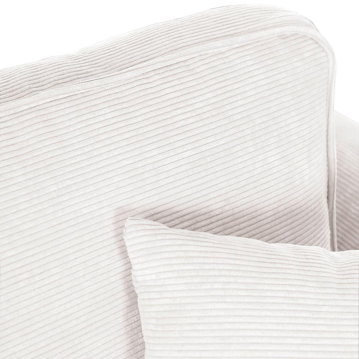 Bigsofa Rimini, Naturfarben B: 240 cm - Buchefarben/Naturfarben, Design, Textil (240/63/90cm) - MID.YOU