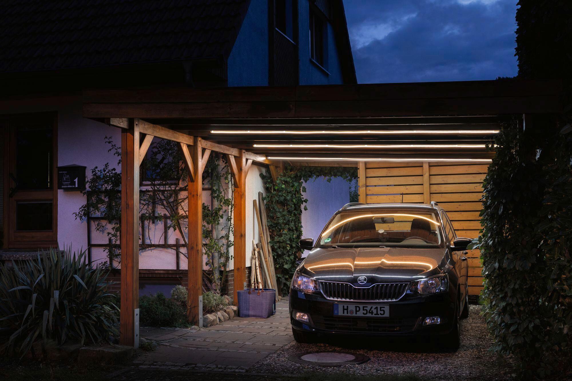 Led-streifen L: 5 M Outdoor Ip65 - Weiß, Basics, Kunststoff (500cm) - Paulmann