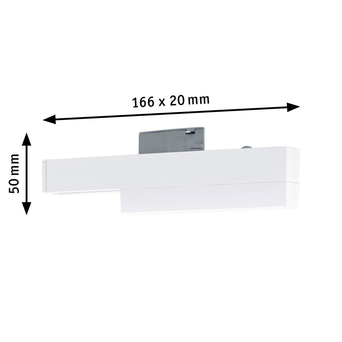 Schienensystem-Adapter 95677 Urail Adapter Zigbee Sw - Basics (17,5/5,0/2,0cm) - Paulmann