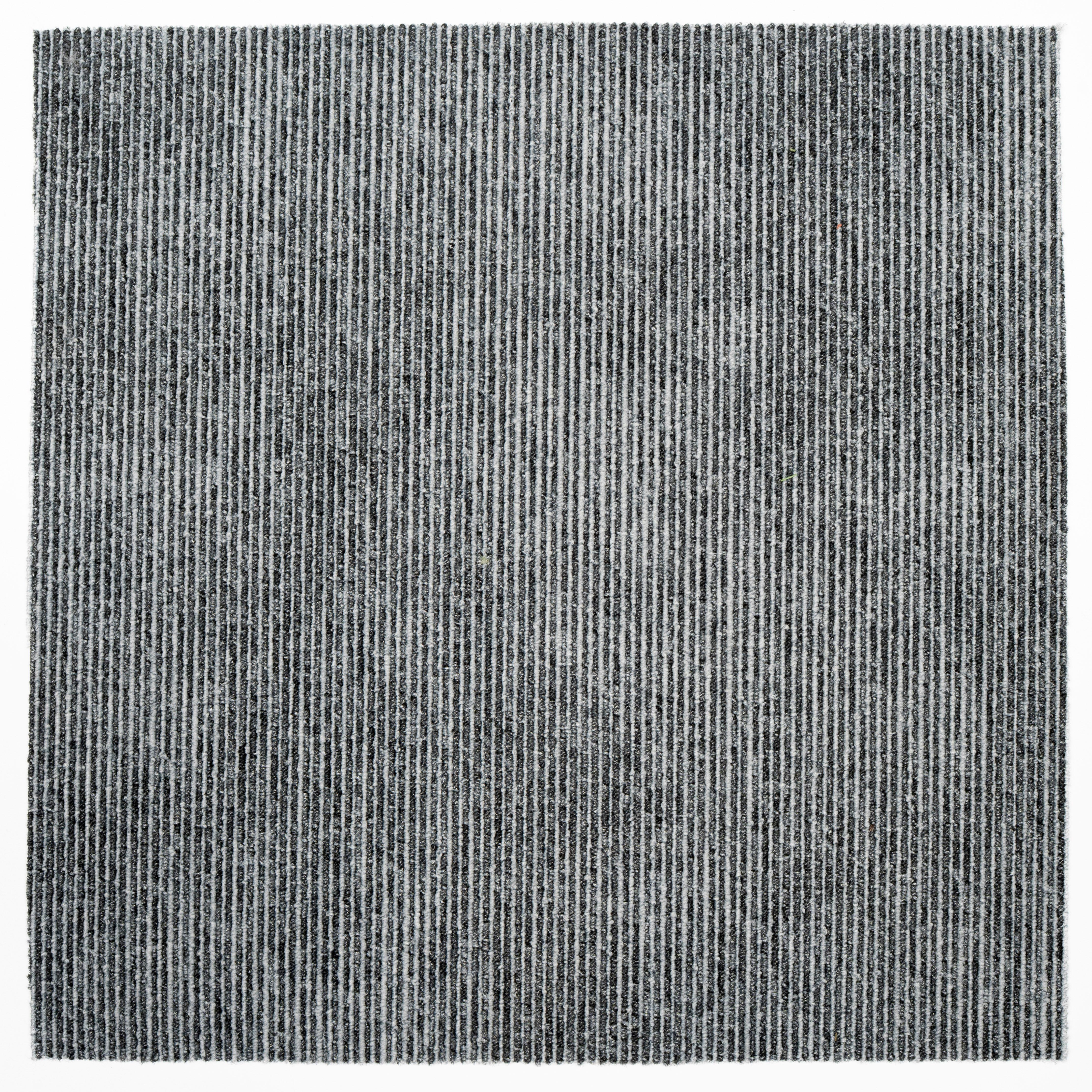 Teppichfliese Dunkelgrau Marmaris 50x50 cm Florhöhe 3mm - Dunkelgrau, Basics, Textil (50/50cm)