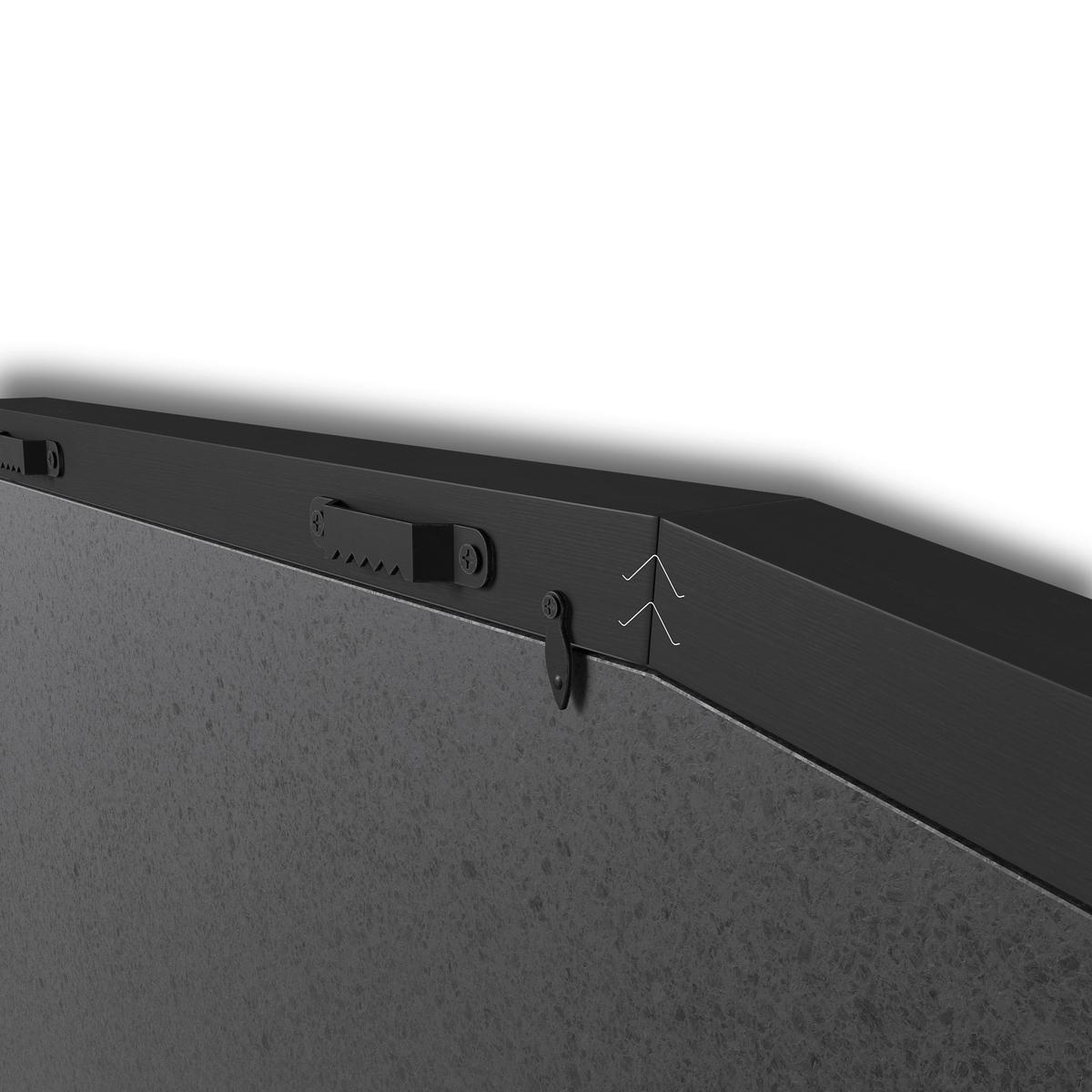 Fotorahmen Schwarz B: 3,2cm - Schwarz, Design, Kunststoff (3,2/62,2/72,4cm) - Umbra