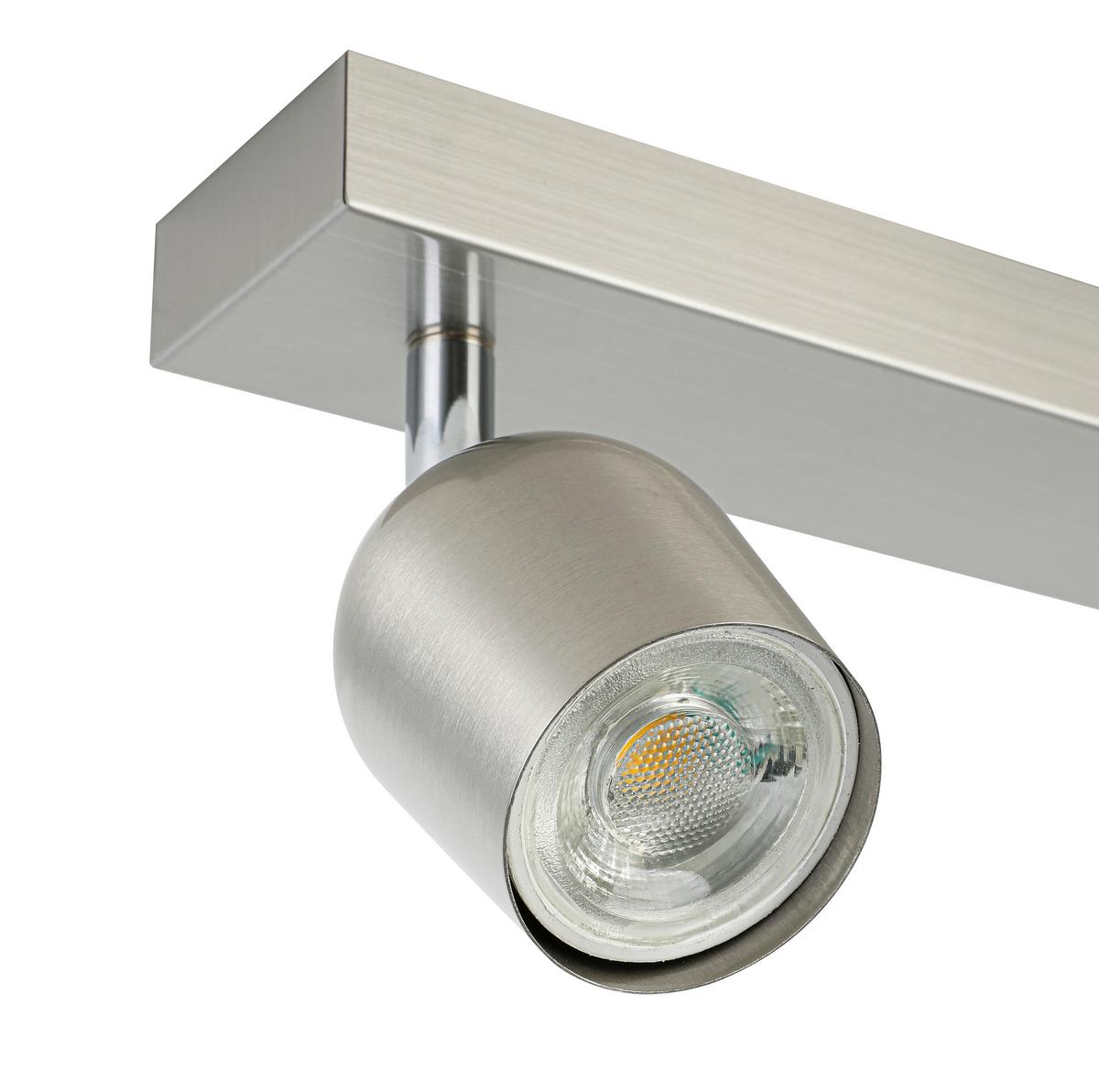 BODOVÉ SVÍTIDLO ERNESTINE - barvy chromu/barvy niklu, Romantický / Rustikální, kov/plast (56/7,5/14cm) - Mömax