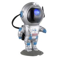 Led-tischleuchte Cosmo Blau Grau Schwarz Silberfarben - Klar/Blau, Trend, Kunststoff (12/11/22,5cm) - Globo