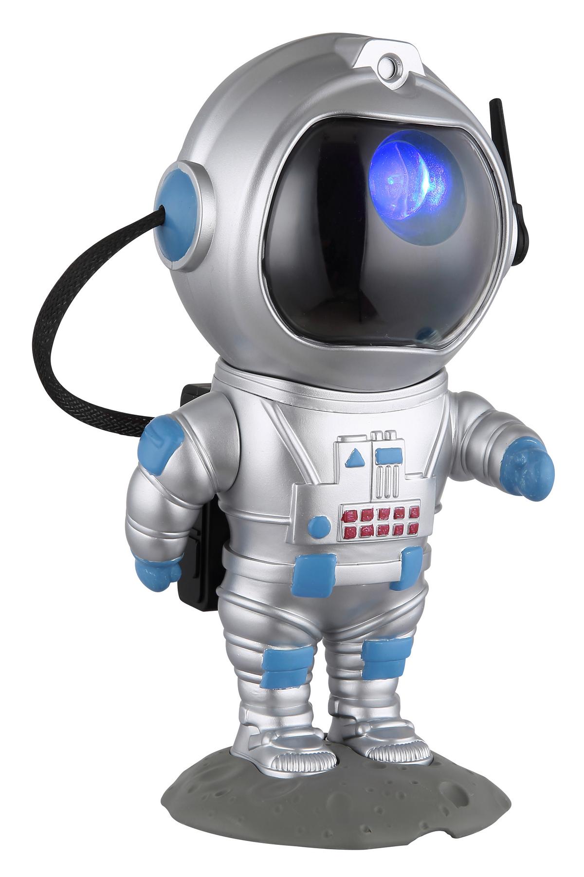 Led-tischleuchte Cosmo Blau Grau Schwarz Silberfarben - Klar/Blau, Trend, Kunststoff (12/11/22,5cm) - Globo