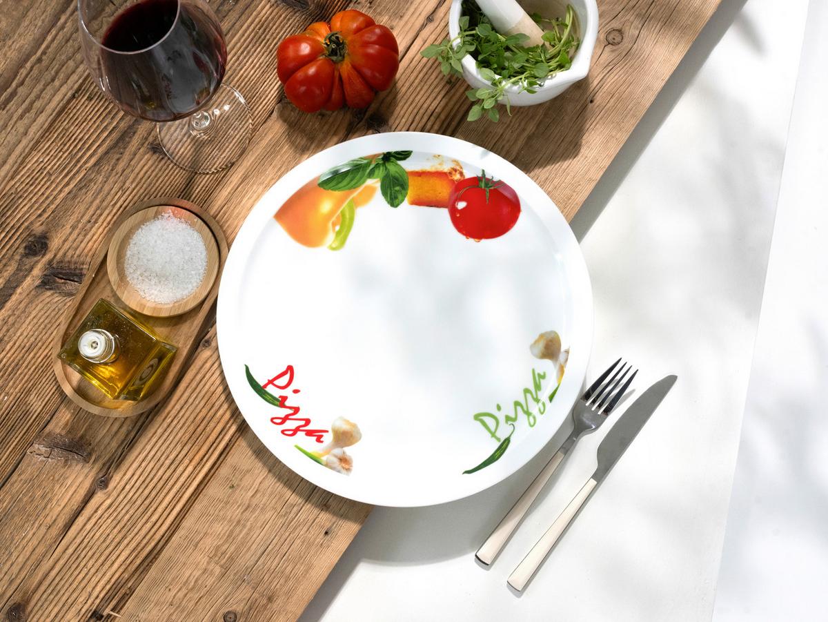 Pizzateller Milano Pizza Keramik, Multicolor - Multicolor, Basics, Keramik (30cm) - Creatable