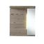 Šatník Plus - farby strieborného duba/biela, Moderný, drevo (131/199/39cm) - Premium Living Šatník Plus - farby strieborného duba/biela, Moderný, drevo (131/199/39cm) - Premium Living