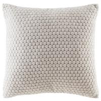Zierkissen Belinda 45x45 cm Polyester Silberfarben + Zipp - Silberfarben, ROMANTIK / LANDHAUS, Textil (45/45cm) - James Wood