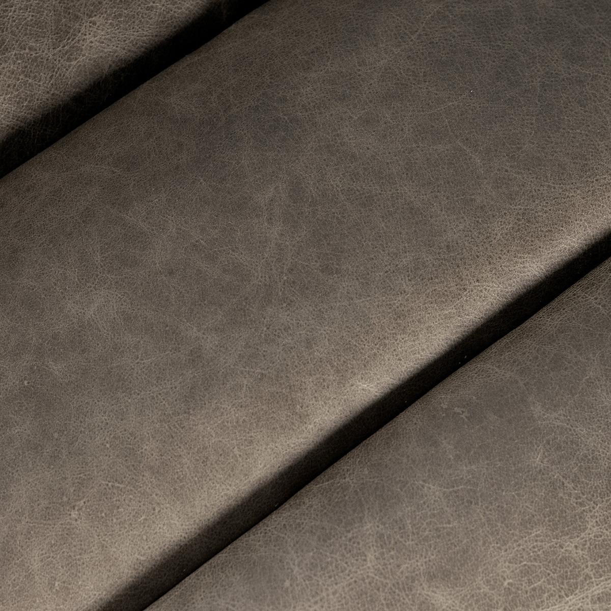 Relaxliege Swing Silver Fango B: 65 cm - Fango/Silberfarben, Design, Leder (65/65-95/171cm) - Livetastic