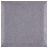 čalouněný panel 2ks, 30x30cm čtverec, tmavé šedá - tmavě šedá, Basics, textil (30/30/4cm) - MID.YOU