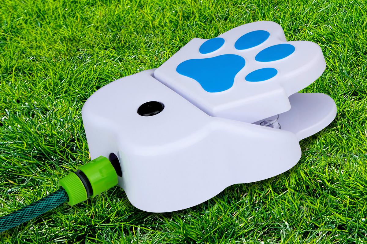 Wasserbrunnen für Hunde - Blau/Weiß, LIFESTYLE, Kunststoff/Metall (21,5/8,5/28,5cm)