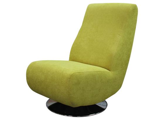 Kreslo Stanley - žltá/strieborná, Moderný, kov/textil (60/100/94cm) Kreslo Stanley - žltá/strieborná, Moderný, kov/textil (60/100/94cm)