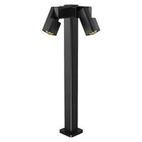 Wegeleuchte 52-32430 Salvia - Schwarz, Design, Metall (29/29/80cm)