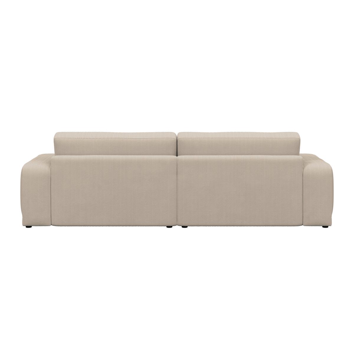 Bigsofa Savona Cord braun, 260x111cm - Braun, Trend, Textil (260/77/111cm) - Luca Bessoni