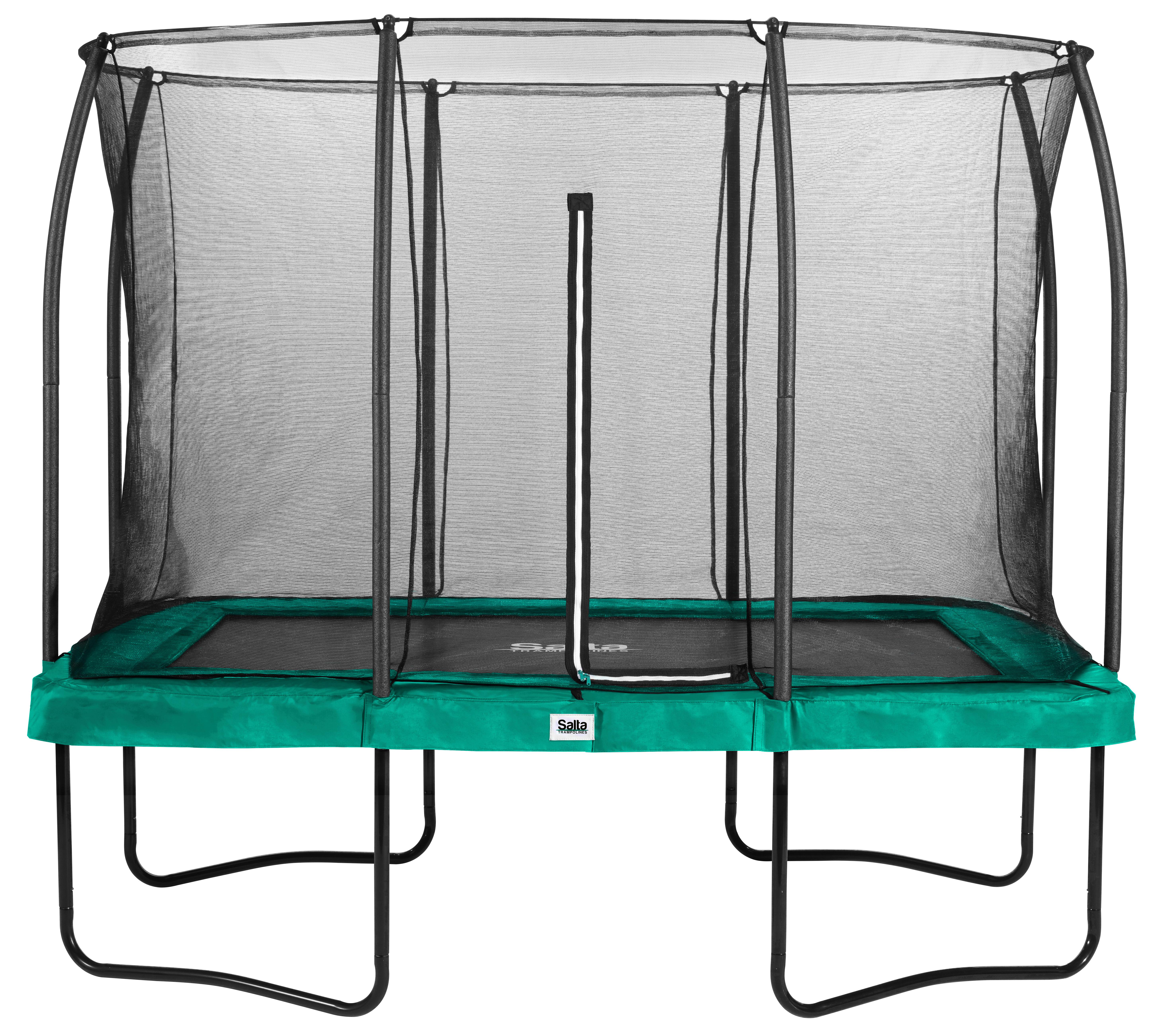 Trampolin 5092g - Grün, KONVENTIONELL, Metall (214/305cm) - Salta