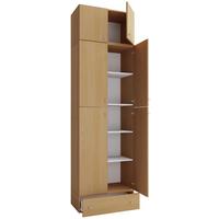 Drehtürenschrank B: 70 cm Lona XXL Buche Dekor - Buchefarben, MODERN, Holzwerkstoff (70/240/39cm) - MID.YOU