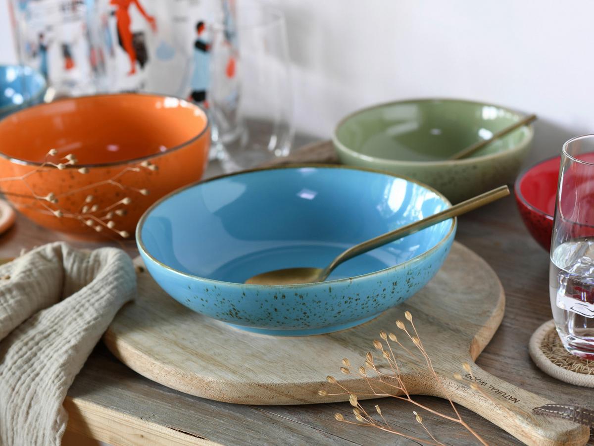 Schüsselset Nature Multicolor 12-teilig - Multicolor, Basics, Keramik - Creatable