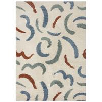 Hochflorteppich Squiggle - Multicolor, KONVENTIONELL, Textil (160/230cm)