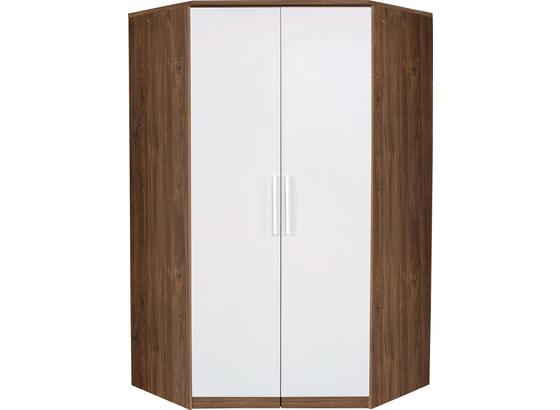 Eckschrank Wien - Eichefarben/Weiß, KONVENTIONELL, Holzwerkstoff (117/212cm) Eckschrank Wien - Eichefarben/Weiß, KONVENTIONELL, Holzwerkstoff (117/212cm)