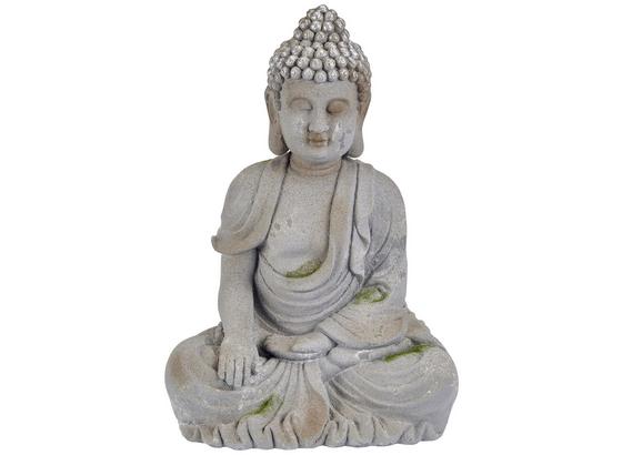 Buddha Aleta - Grau, Basics, Kunststoff (32/21/46cm) - Ombra Buddha Aleta - Grau, Basics, Kunststoff (32/21/46cm) - Ombra