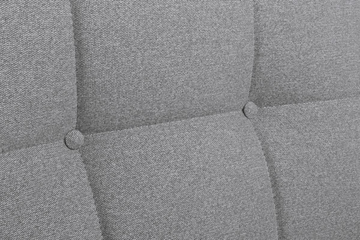 Eckschlafsofa Noret Hellgrau S: 242/242 cm - Dunkelgrau/Eiche Wotan, KONVENTIONELL, Textil (242/242cm) - MID.YOU