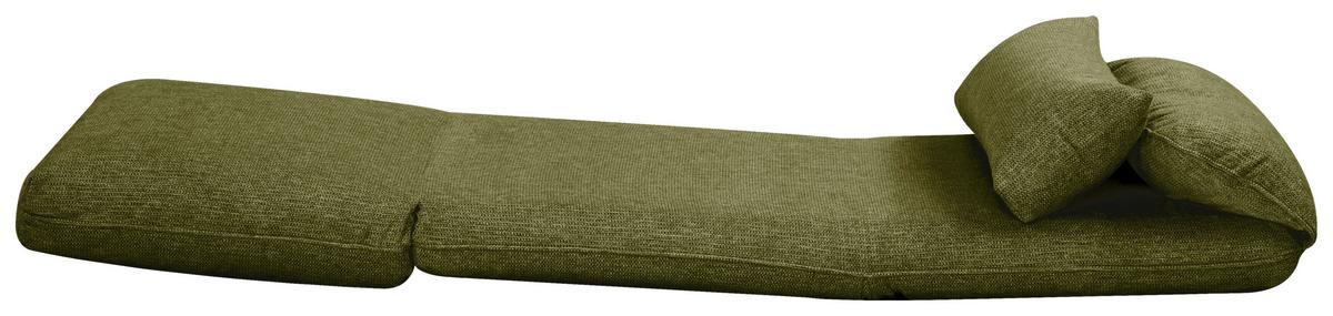 Schlafsessel Verve Olivgrün B: 78 cm - Olivgrün, Design, Textil/Metall (78/72/85cm) - Livetastic