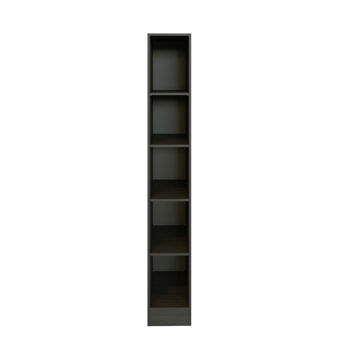Regal Offen Mit 4 Einlegeböden 30 Cm Anthrazit - Anthrazit, MODERN, Holzwerkstoff (30/200/60cm) - Held
