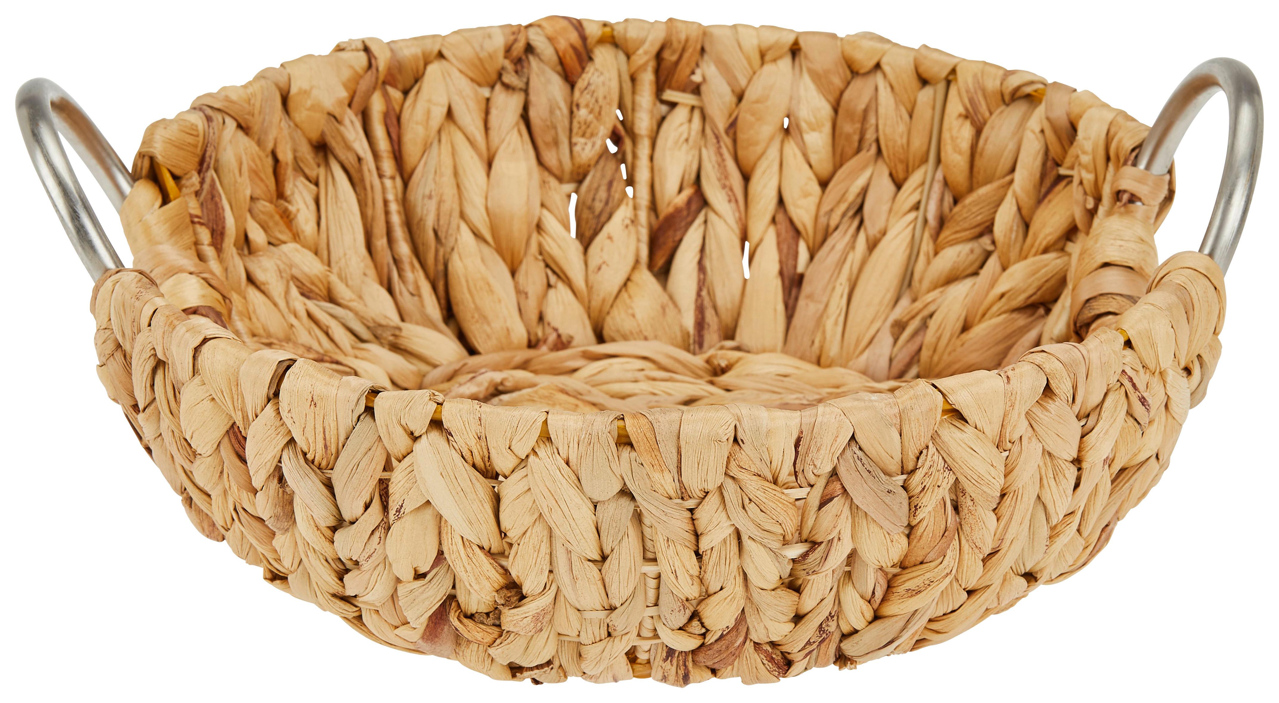 Dekoschale Algimantas S Naturfarbe DxH: ca. 30x14 cm - Naturfarben, Basics, Naturmaterialien/Metall (30/14cm) - Ondega