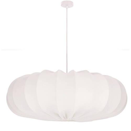 Pendelleuchte 31-39224 Caffe - Hellbraun/Weiß, KONVENTIONELL, Kunststoff/Metall (66/66/120cm)