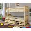 Etagenbett Sammy 90x200 cm Kiefer - Naturfarben, MODERN, Holz (90/200cm) - Livetastic Etagenbett Sammy 90x200 cm Kiefer - Naturfarben, MODERN, Holz (90/200cm) - Livetastic