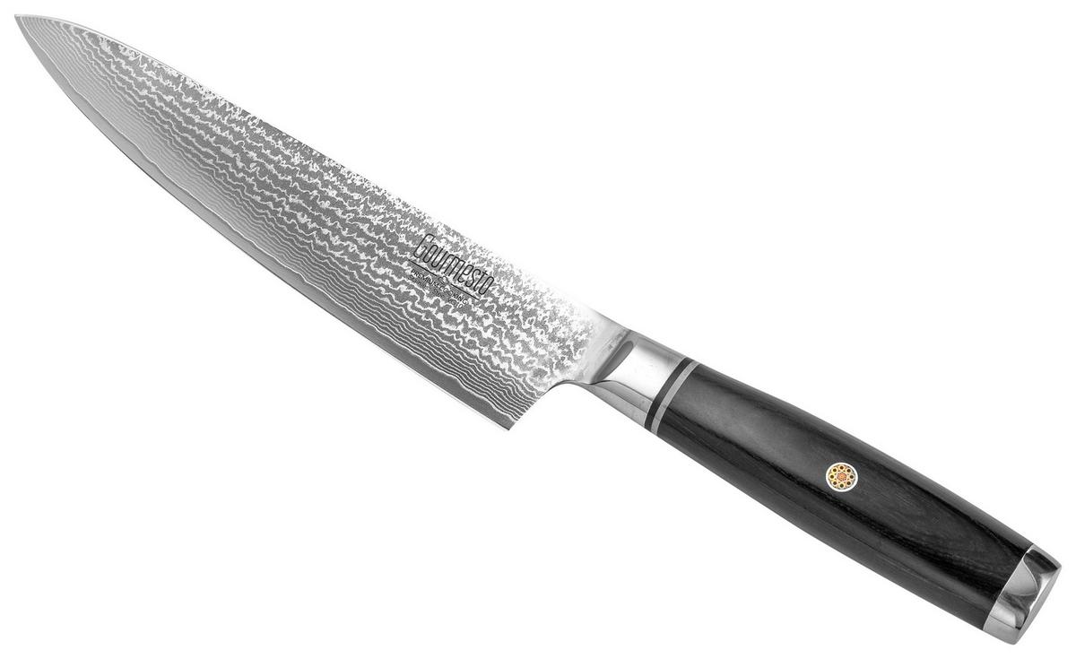 Šéfkuchařský nůž Profi Line, čepel: 20,3cm - barvy stříbra, Moderní, kov (32cm) - Gourmesto