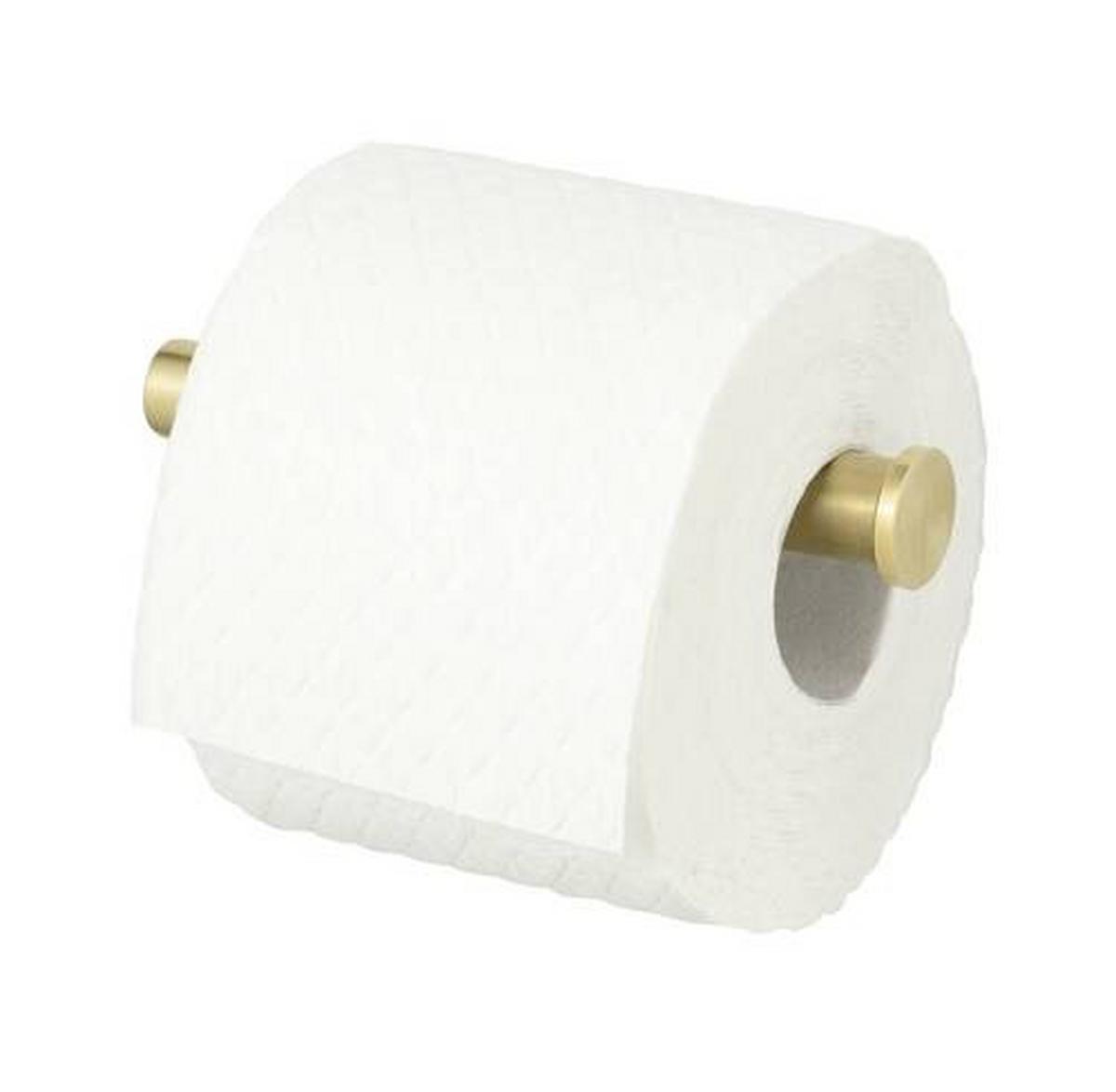 Držiak na toaletný papier TURBO-LOC -SB- - zlatá, Lifestyle, kov (16/4,5/7cm) - Mömax
