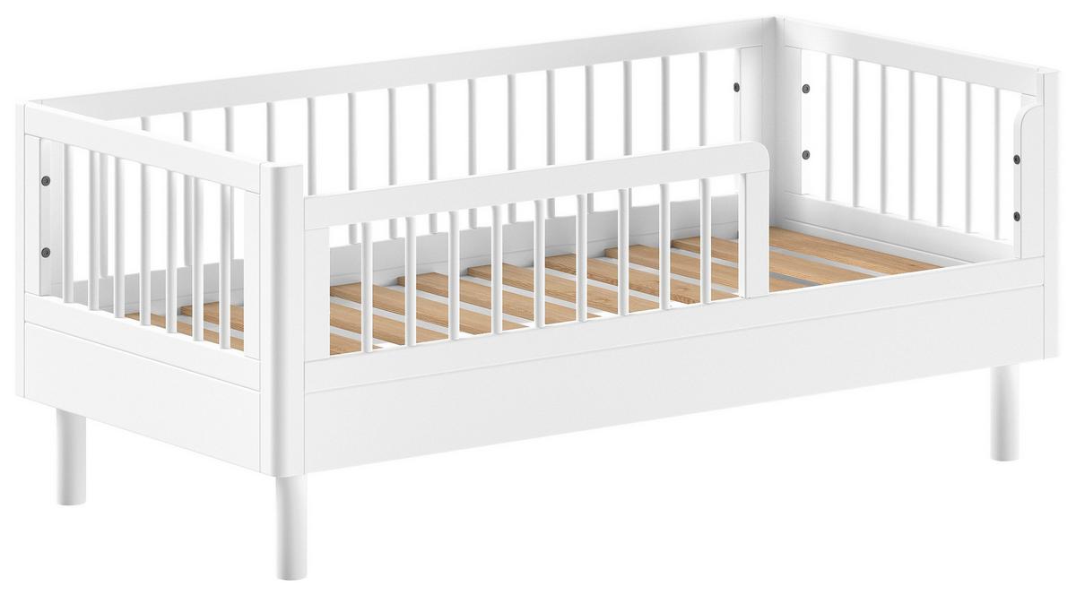 BETT Forrest Weiß 70x140cm - Weiß, MODERN, Holz (70/140cm) - Vipack