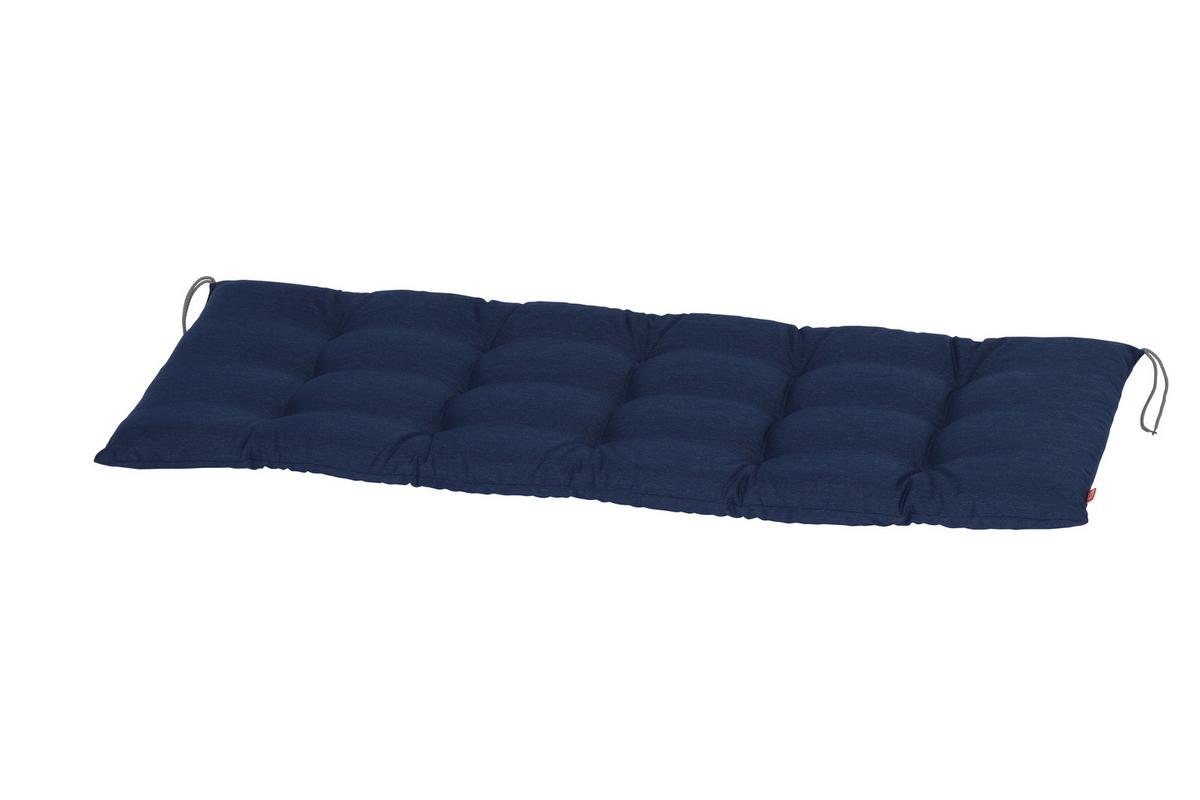 Bankauflage N41997 - Blau, KONVENTIONELL, Textil (48/6/140cm) - Siena Garden