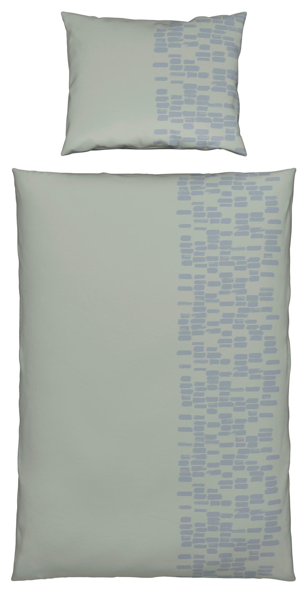 Povlečení Brush Strokes, 70/90 140/200cm - šedá, textil (140/200cm) - Modern Living