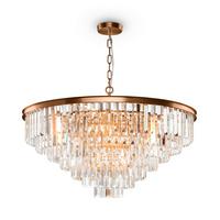 Pendelleuchte Revero - Messingfarben, Trend, Glas/Metall (80/80/52cm) - MAYTONI
