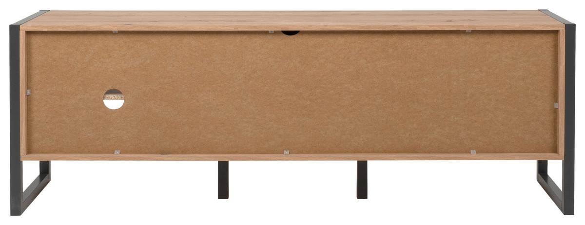TV-Element Denver 160 cm Anthrazit/Eiche Dekor - Eichefarben/Anthrazit, MODERN, Holzwerkstoff (160/55/40cm) - MID.YOU